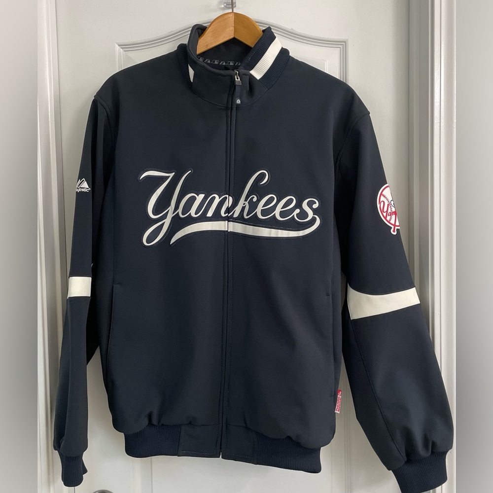 NEW YORK YANKEES Majestic Jacket midnight blue size XL